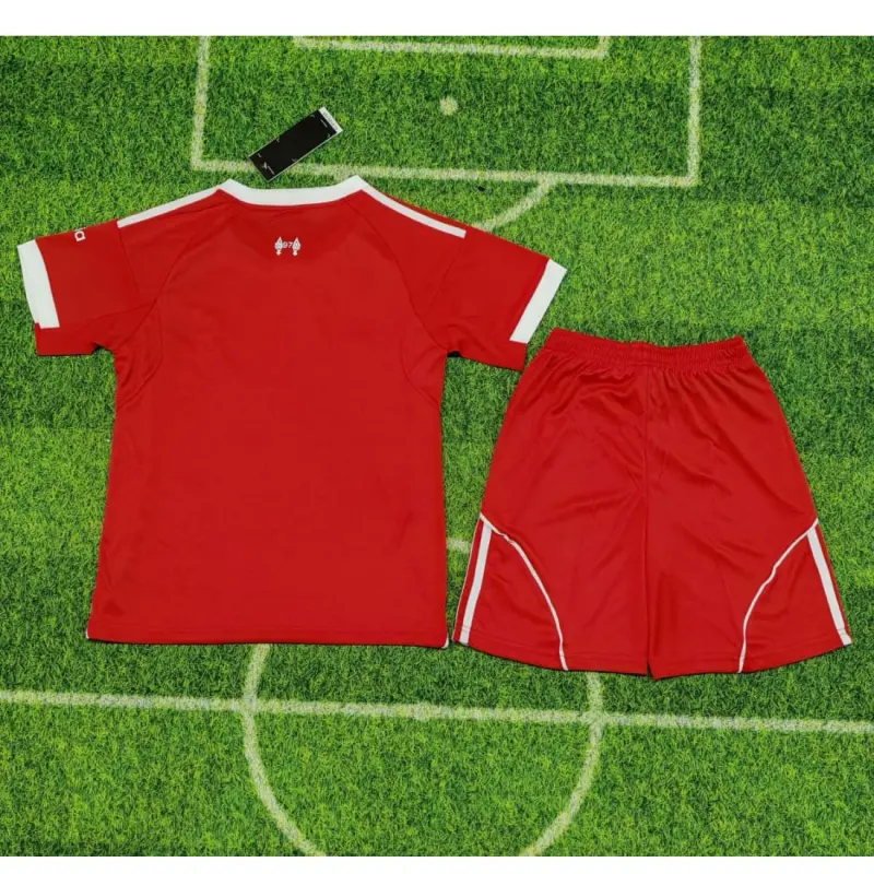 Camiseta Liverpool 2025/2026 Niño Kit Rojo
