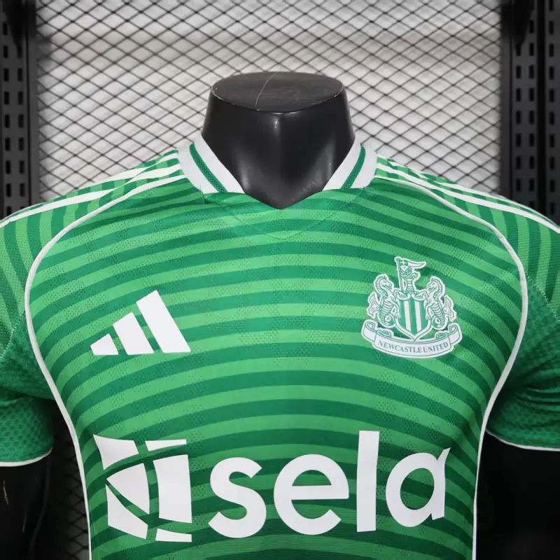 Camiseta Newcastle United 2025/2026 Away Verde (EDICIÓN JUGADOR)