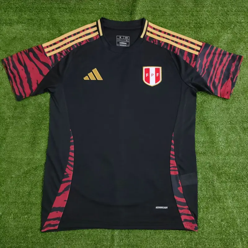Camiseta Peru 2024 Away Negro