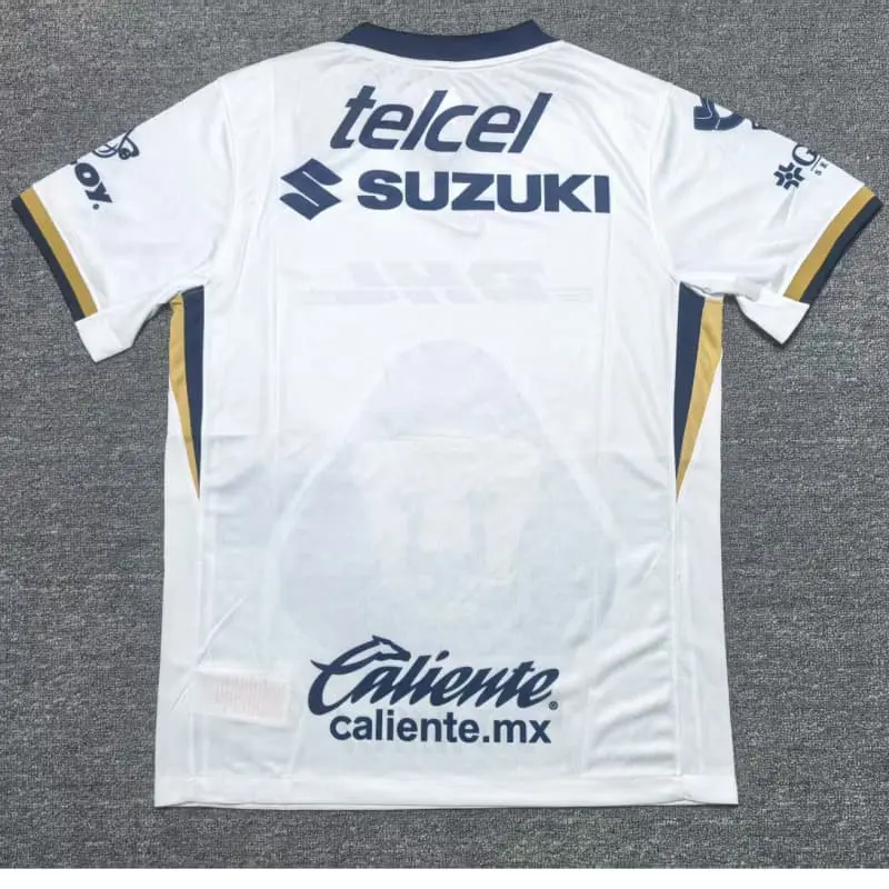 Camiseta Pumas UNAM 2025/2026 Home Blanco