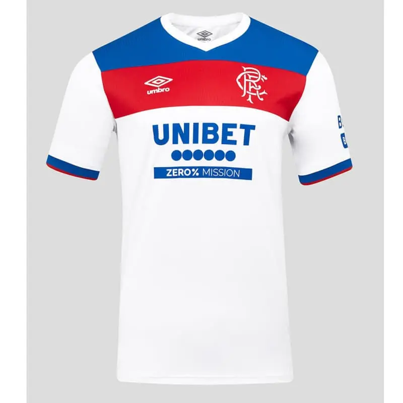 Camiseta Rangers FC 2025/2026 Away Blanco