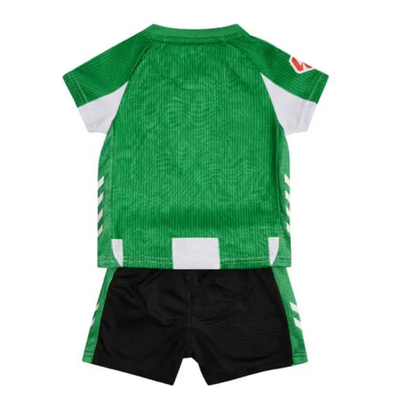 Camiseta Real Betis 2025/2026 Home Verde/Blanco Niño Kit con Parche La Liga