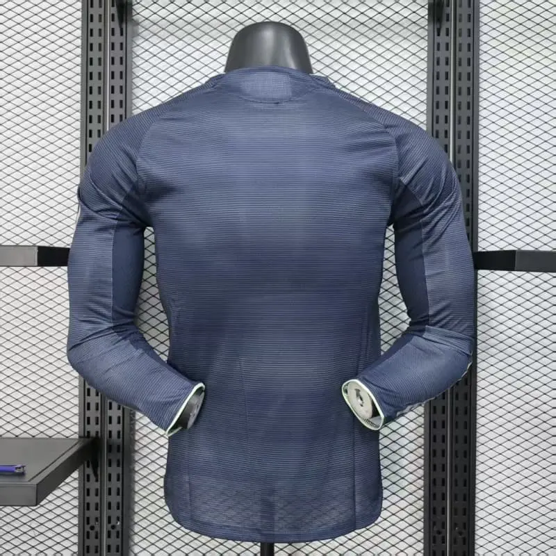 Camiseta Real Madrid 2025/2026 Away ML Azul Marino (EDICIÓN JUGADOR)
