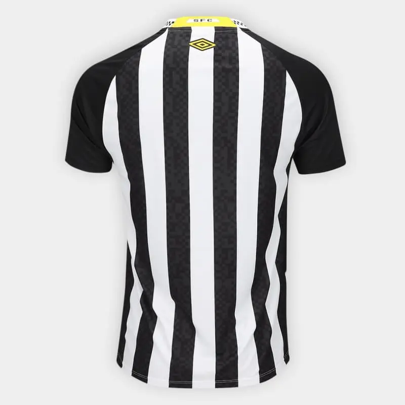 Camiseta Santos FC 2025/2026 Away Negro/Blanco