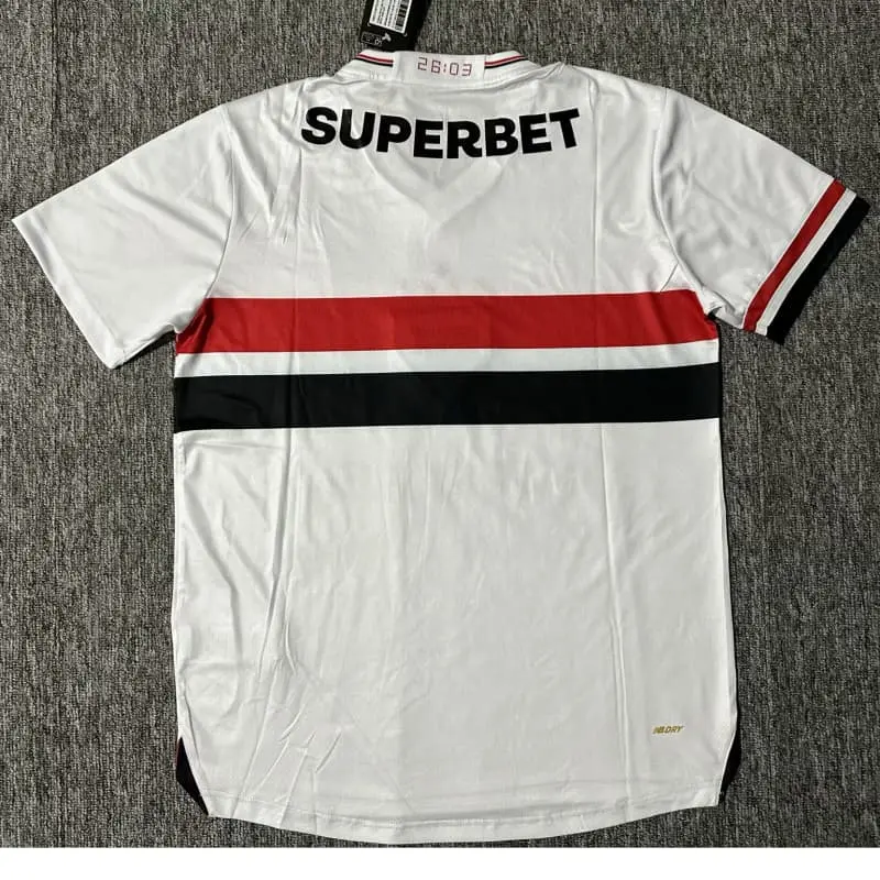 Camiseta São Paulo 2025/2026 Home Blanco