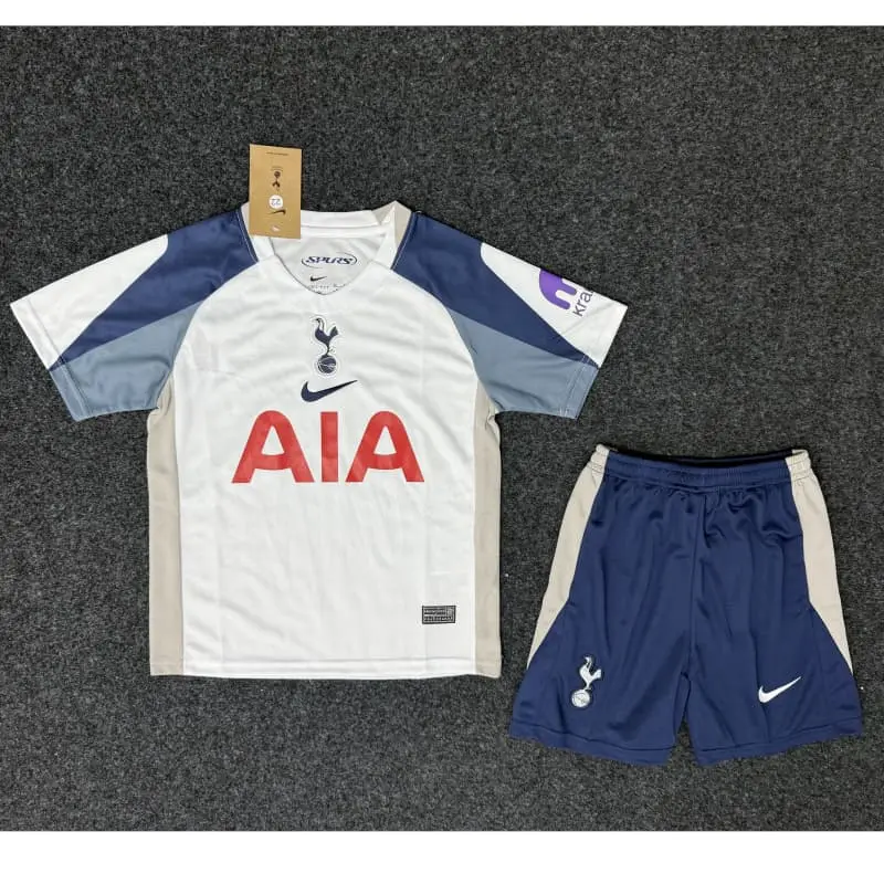 Camiseta Tottenham Hotspur 2025/2026 Home Blanco Niño Kit