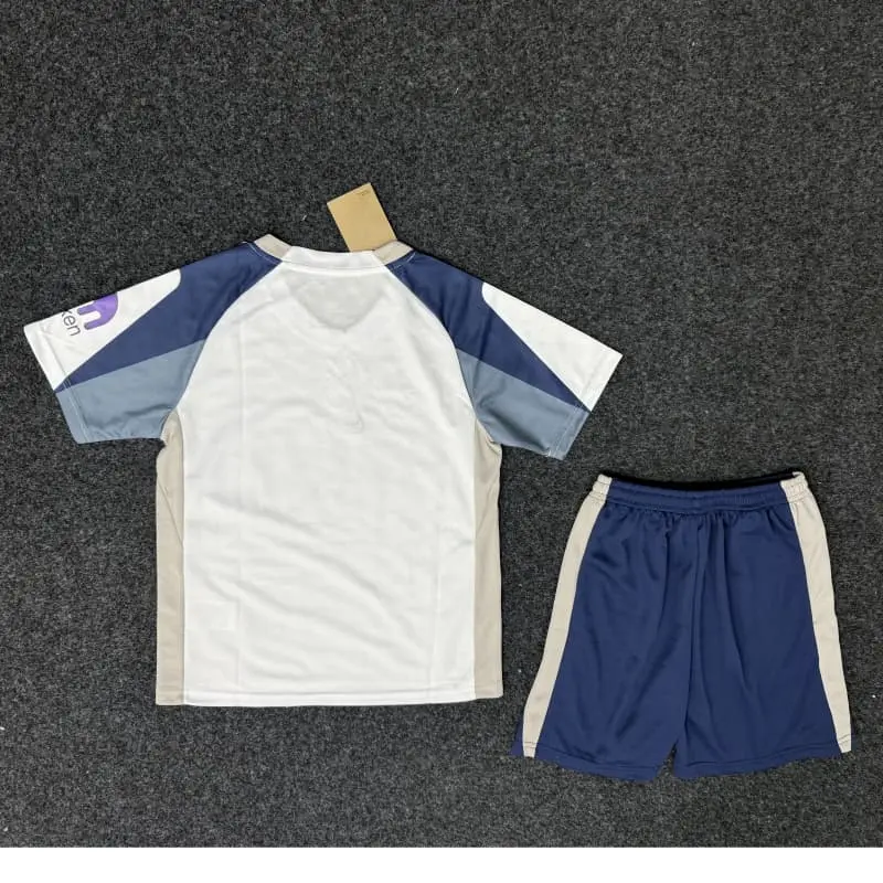 Camiseta Tottenham Hotspur 2025/2026 Home Blanco Niño Kit