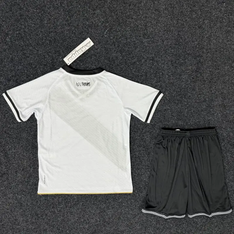 Camiseta Vasco da Gama 2025/2026 Away Blanco Niño Kit