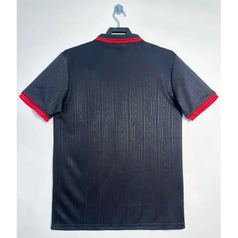 Camiseta AC Milan Retro 1997/98 4th Negro