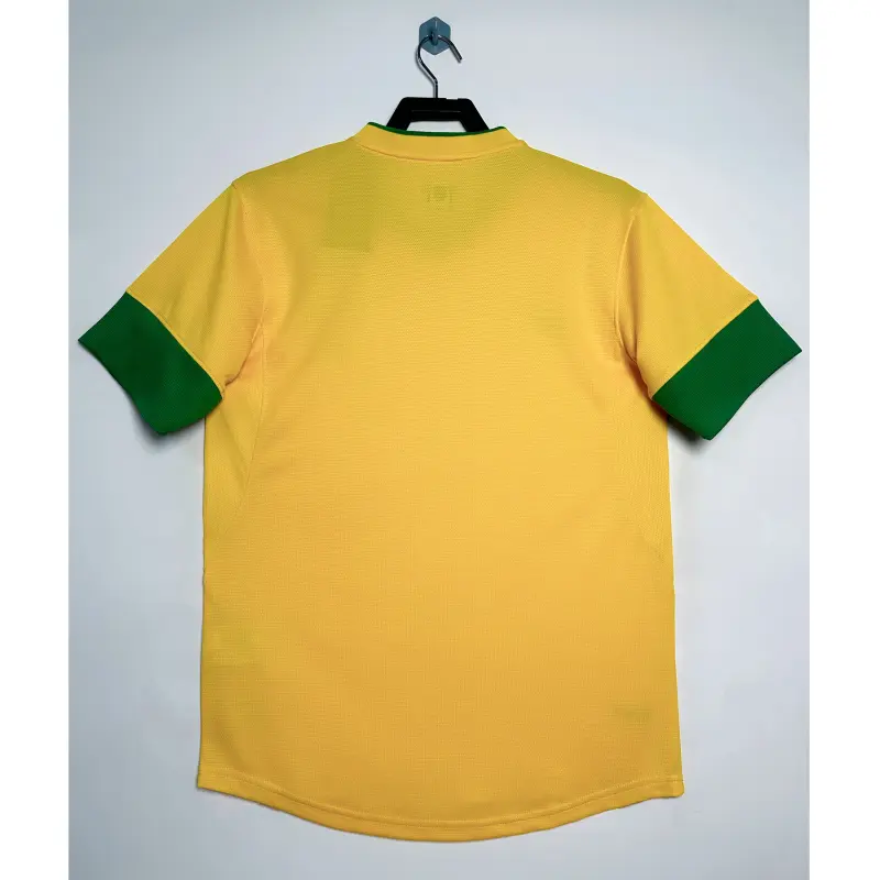 Camiseta Brasil Retro 2012 Home Amarillo