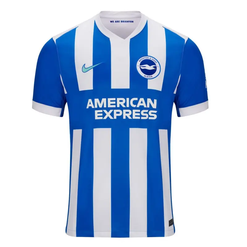 Camiseta Brighton 2025/2026 Home Azul/Blanco