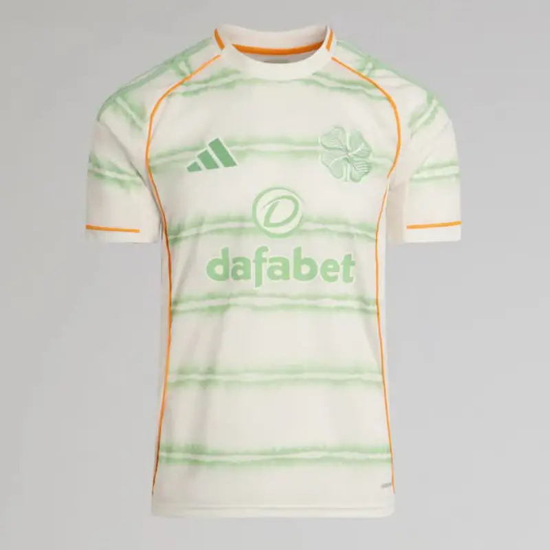 Camiseta Celtic 2025/2026 Third Blanco/Verde Claro