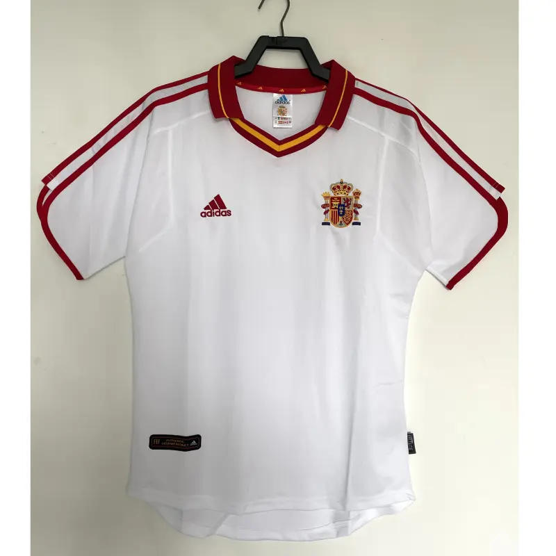 Camiseta España Retro 2000 Away Blanco