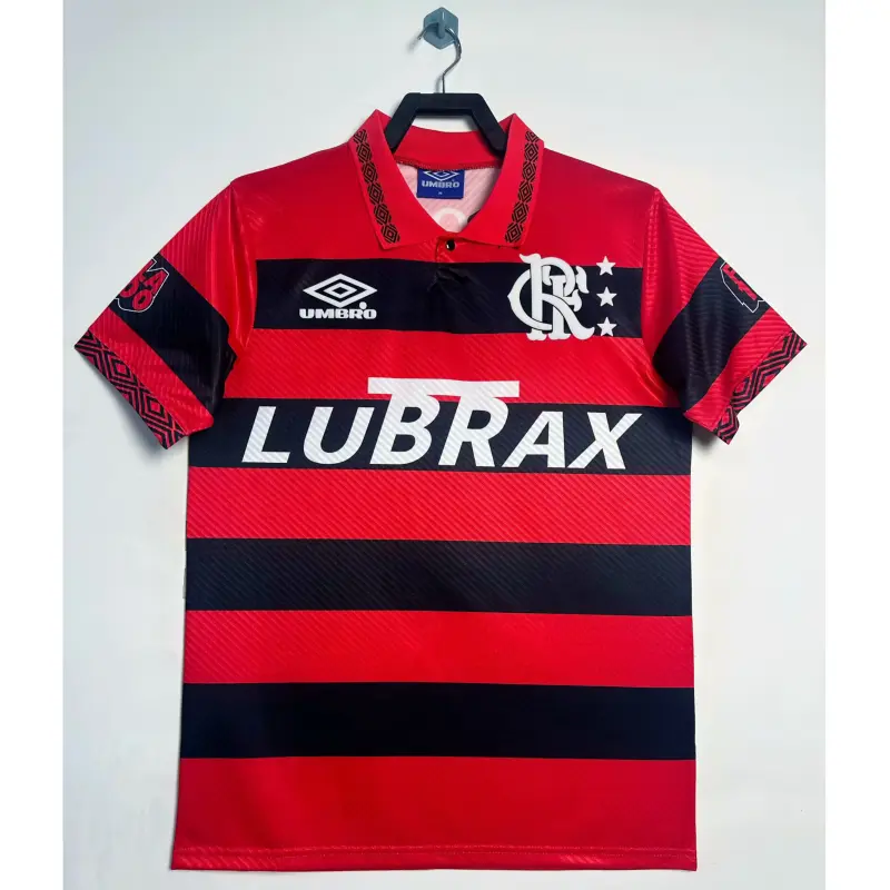 Camiseta Flamengo Retro 1994 Home Rojo/Negro