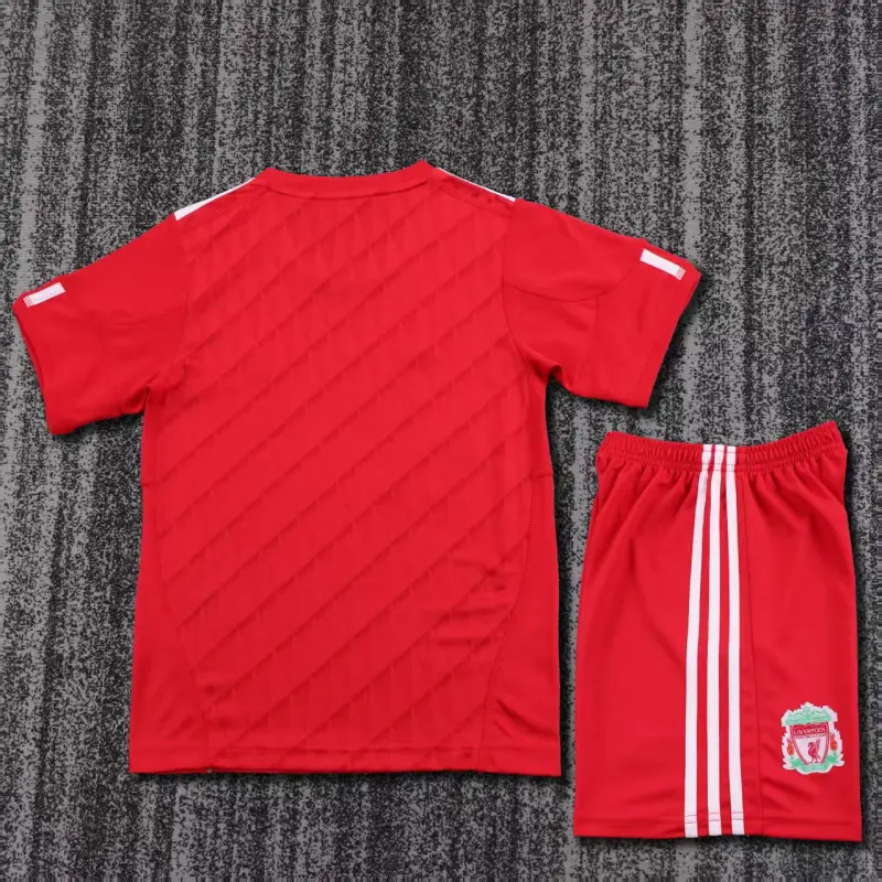 Camiseta Liverpool Retro 2010 Home Rojo Niño Kit
