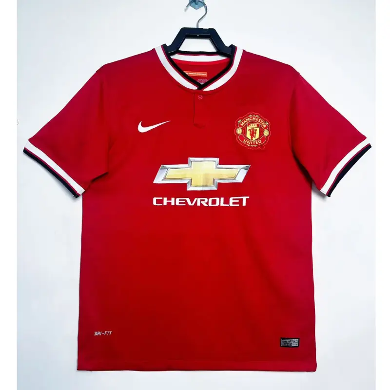 Camiseta Manchester United Retro 2014/15 Home Rojo
