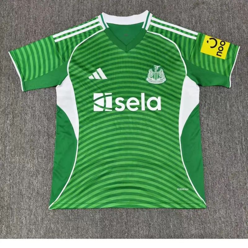 Camiseta Newcastle United 2025/2026 Away Verde/Blanco