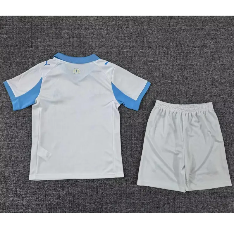 Camiseta Olympique Marsella Home 2025/2026 Blanco Niño Kit