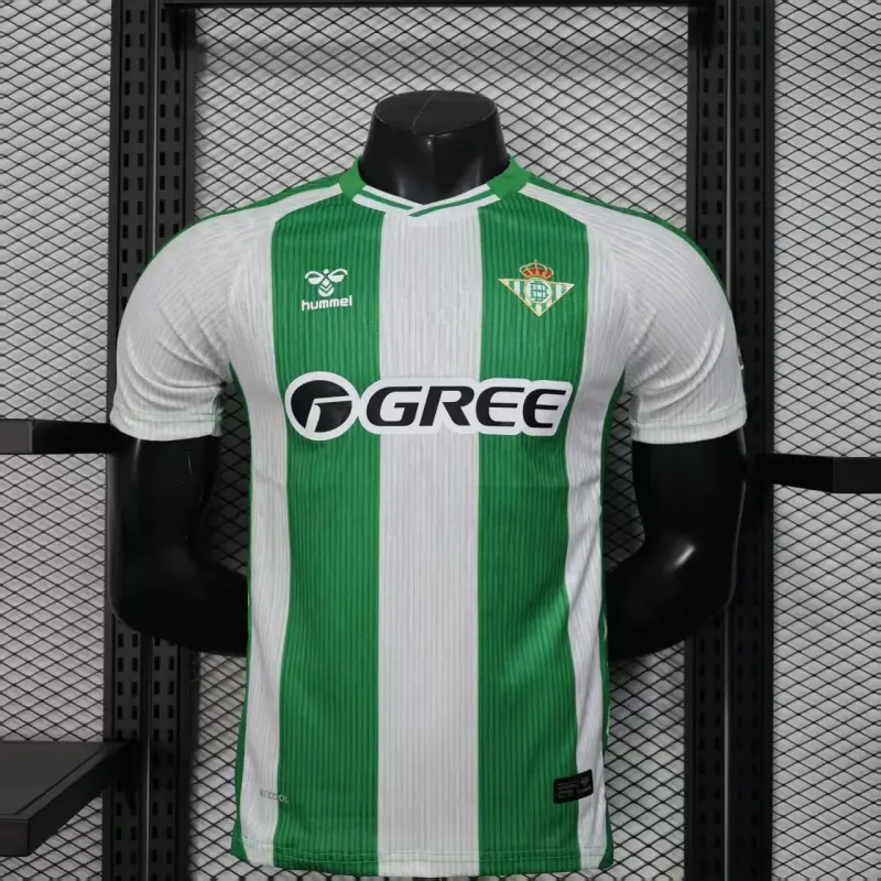 Camiseta Real Betis 2025/2026 Home Blanco/Verde (EDICIÓN JUGADOR)