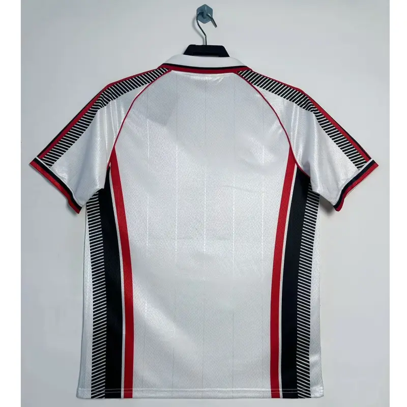Camiseta AC Milan 1997/98 Away Retro Blanco