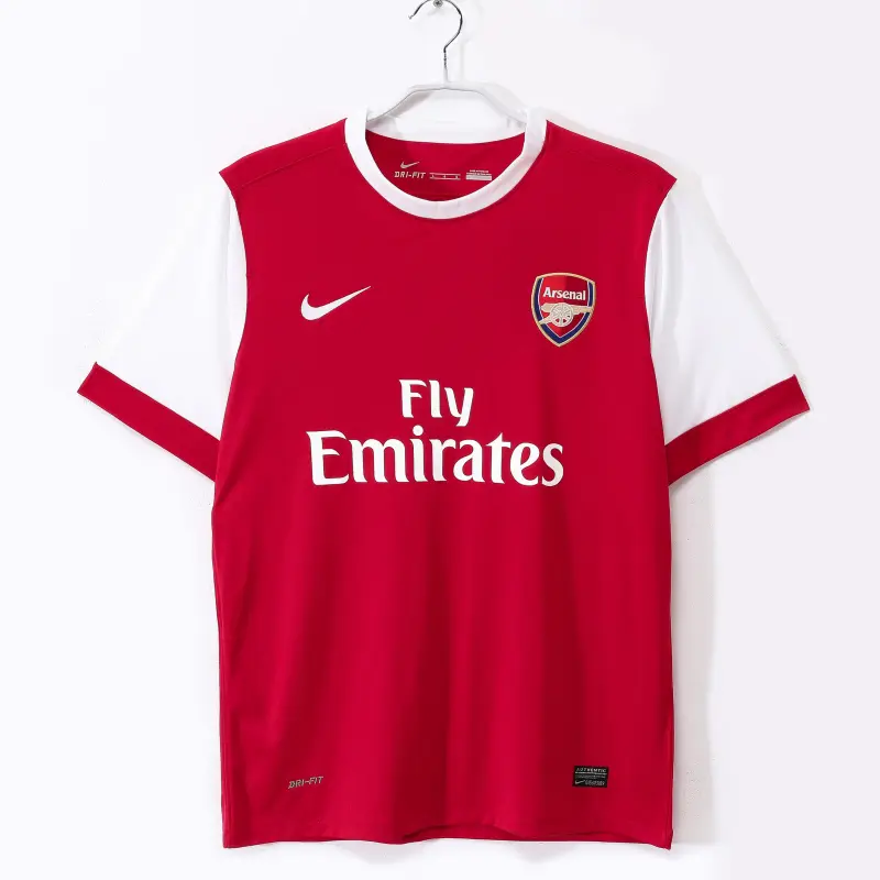 Camiseta Arsenal 2010/11 Home Retro Rojo