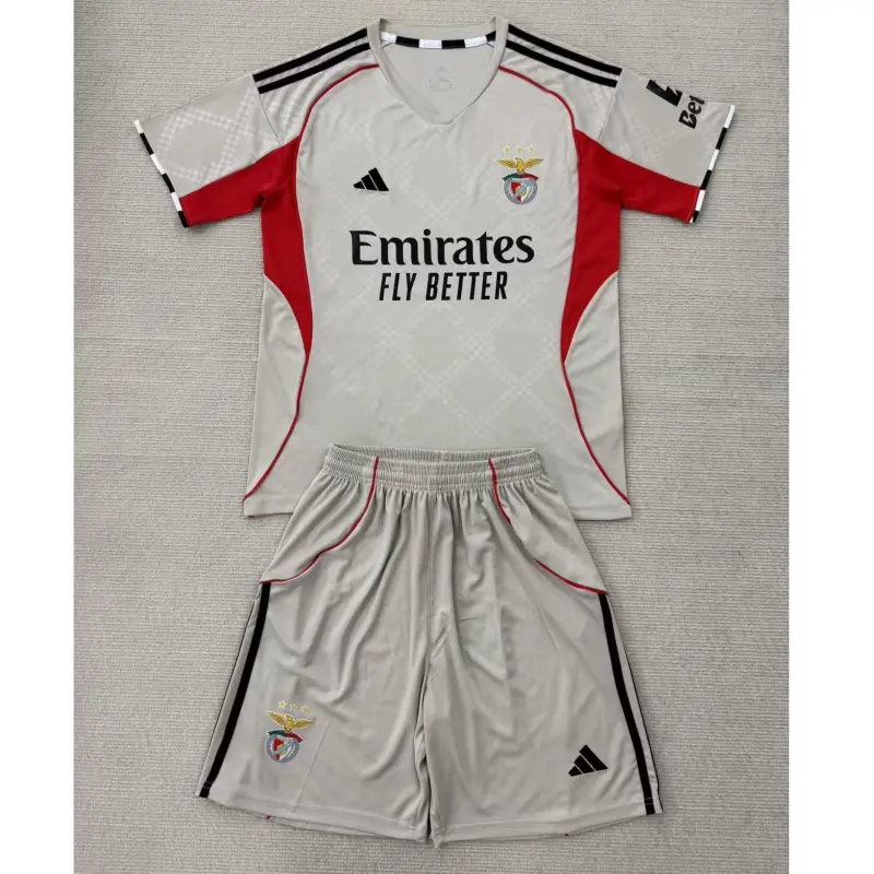 Camiseta Benfica 2025/2026 Away Gris