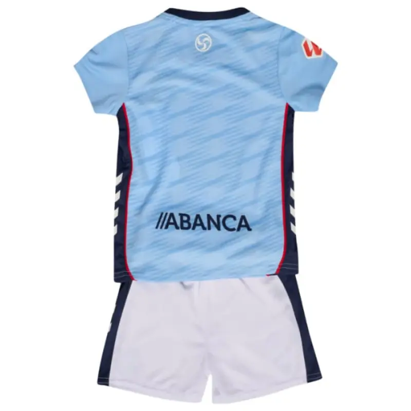 Camiseta Celta De Vigo 2025/2026 Home Azul Niño Kit con Parche La Liga