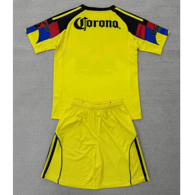 Camiseta Club América 2025/2026 Home Amarillo Niño Kit