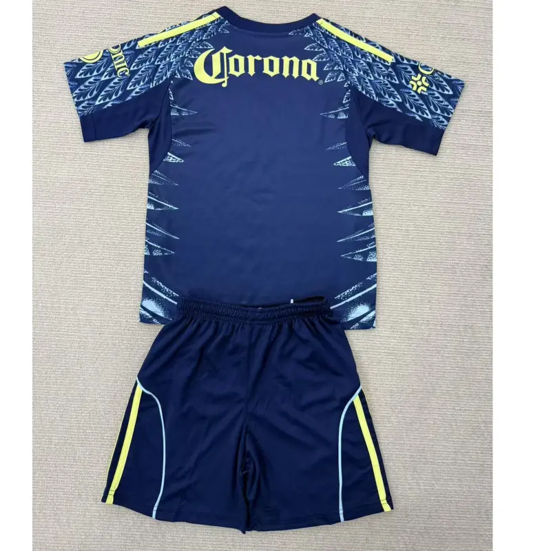 Camiseta Club América Away 2025/2026 Azul Niño Kit