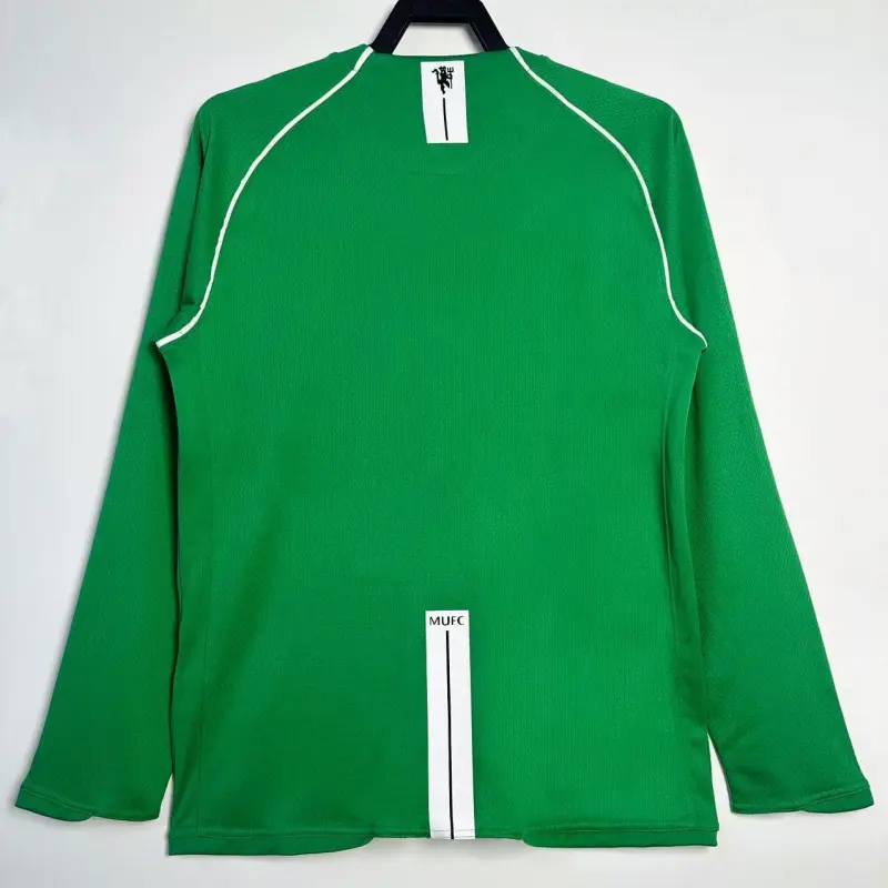 Camiseta de Portero Manchester United Retro 2007/08 ML Verde