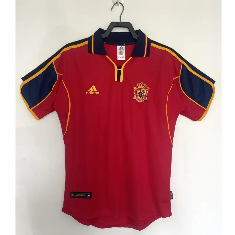 Camiseta España 2000 Home Retro Rojo