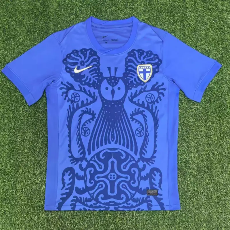Camiseta Finlandia 2025/2026 Away Azul
