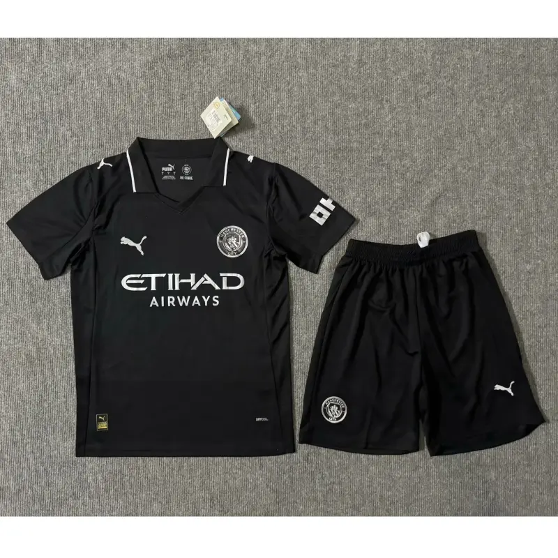 Camiseta Manchester City 2025/2026 Away Negro