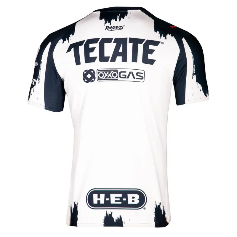 Camiseta Monterrey 2025/2026 Home Blanco/Azul Marino