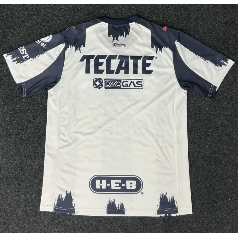 Camiseta Monterrey 2025/2026 Home Blanco/Azul Marino
