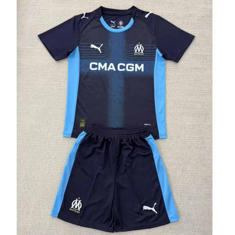 Camiseta Olympique Marsella 2025/2026 Away Azul Marino