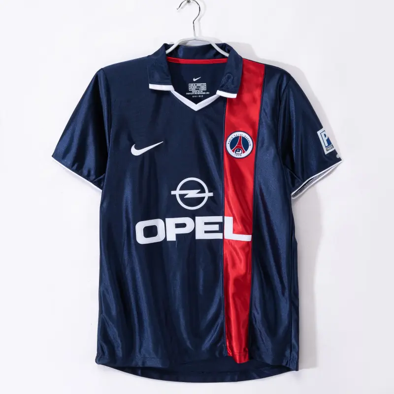 Camiseta PSG 2001/02 Home Retro Azul