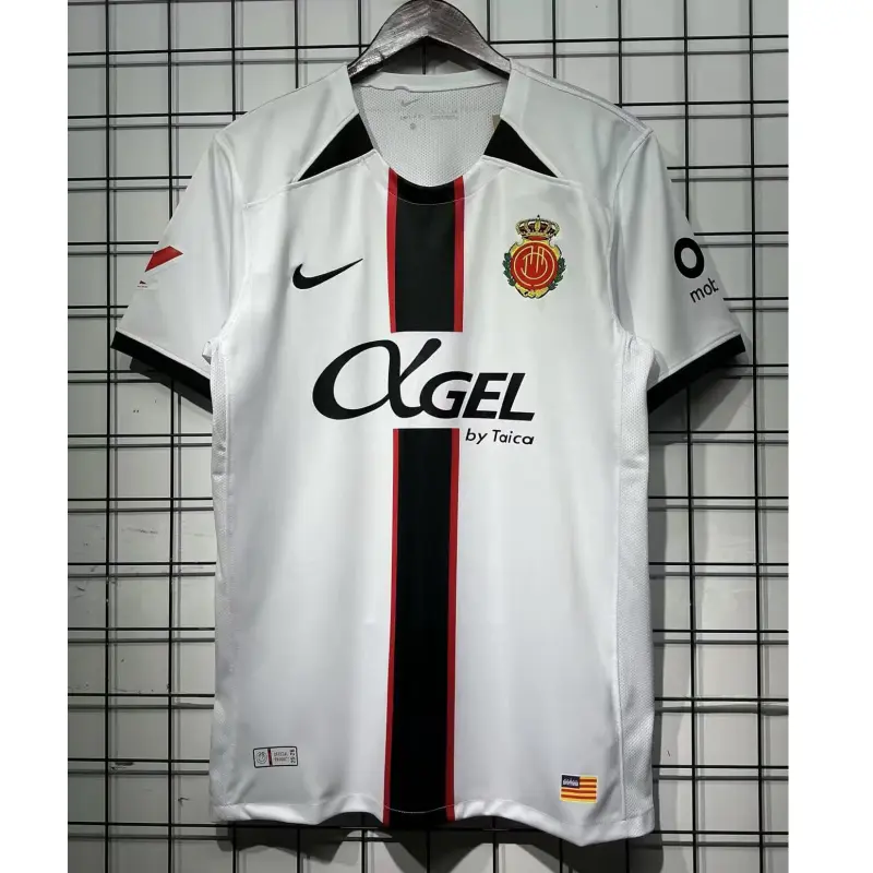Camiseta RCD Mallorca 2025/2026 Away Blanco con Parche La Liga