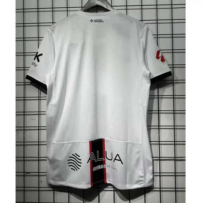Camiseta RCD Mallorca 2025/2026 Away Blanco con Parche La Liga