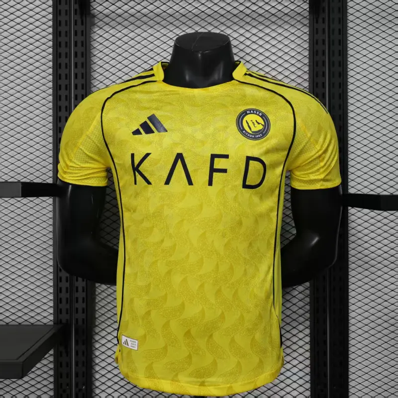 Camiseta Al Nassr 2025/2026 Home Amarillo (EDICIÓN JUGADOR)
