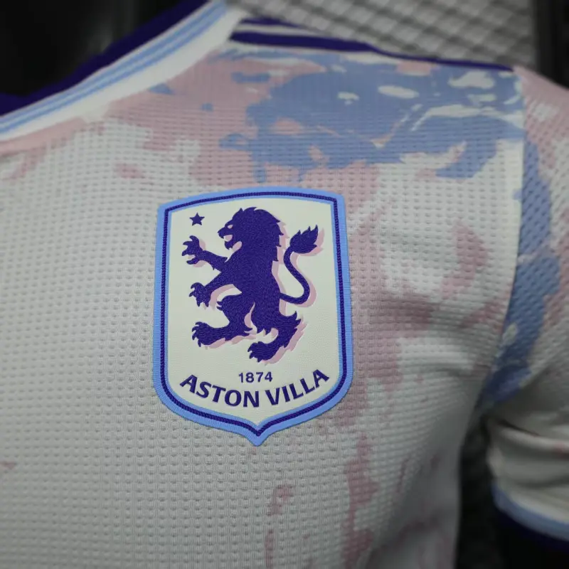 Camiseta Aston Villa 2025/2026 Third Blanco Roto (EDICIÓN JUGADOR)