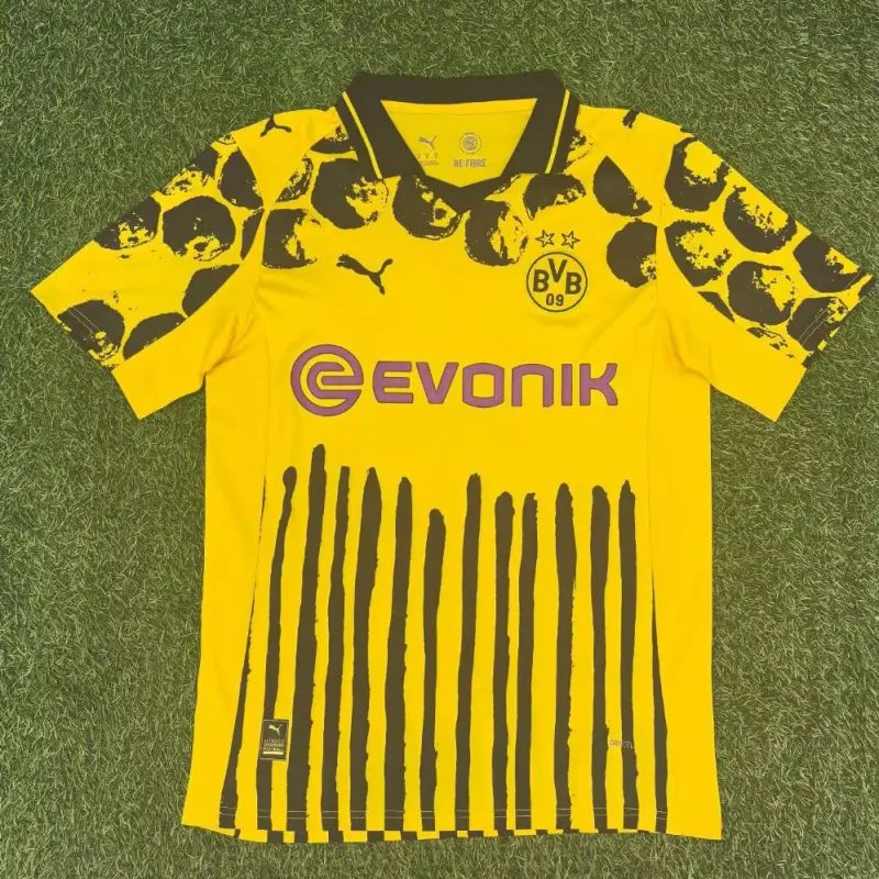 Camiseta Borussia Dortmund 2025/2026 Home Club World Copa Amarillo