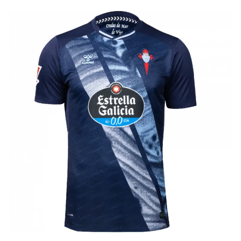 Camiseta Celta De Vigo 2025/2026 Away Azul Marino con La Liga Parche