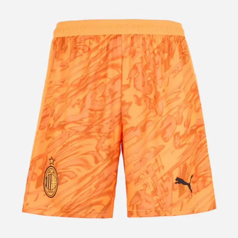 Camiseta de Portero AC Milan 2025/2026 Away Naranja