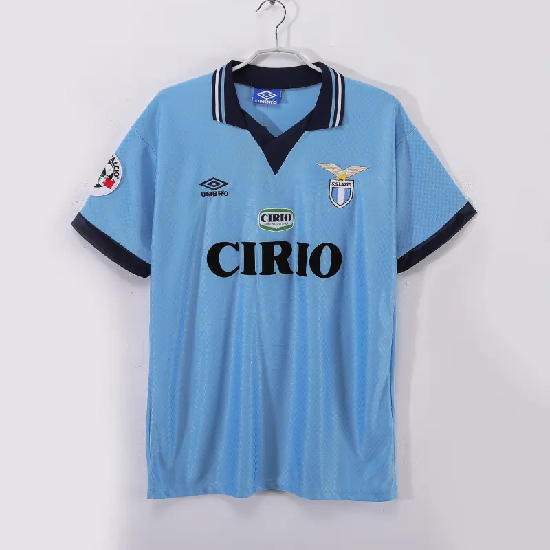 Camiseta Lazio 1996/97 Home Retro Azul