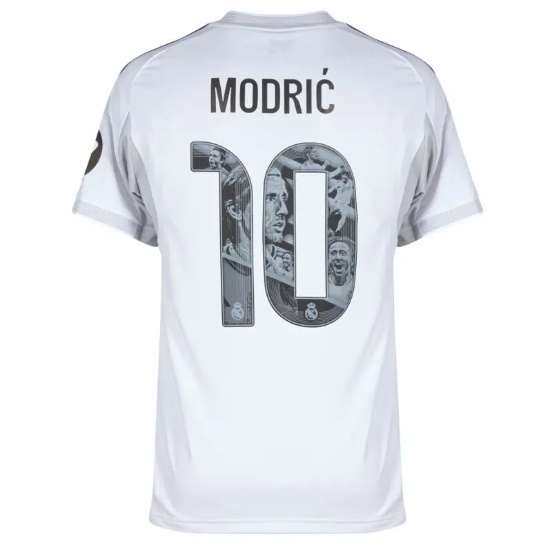 Camiseta MODRIĆ 10 Real Madrid 2025/2026 Home Blanco (EDICIÓN JUGADOR)