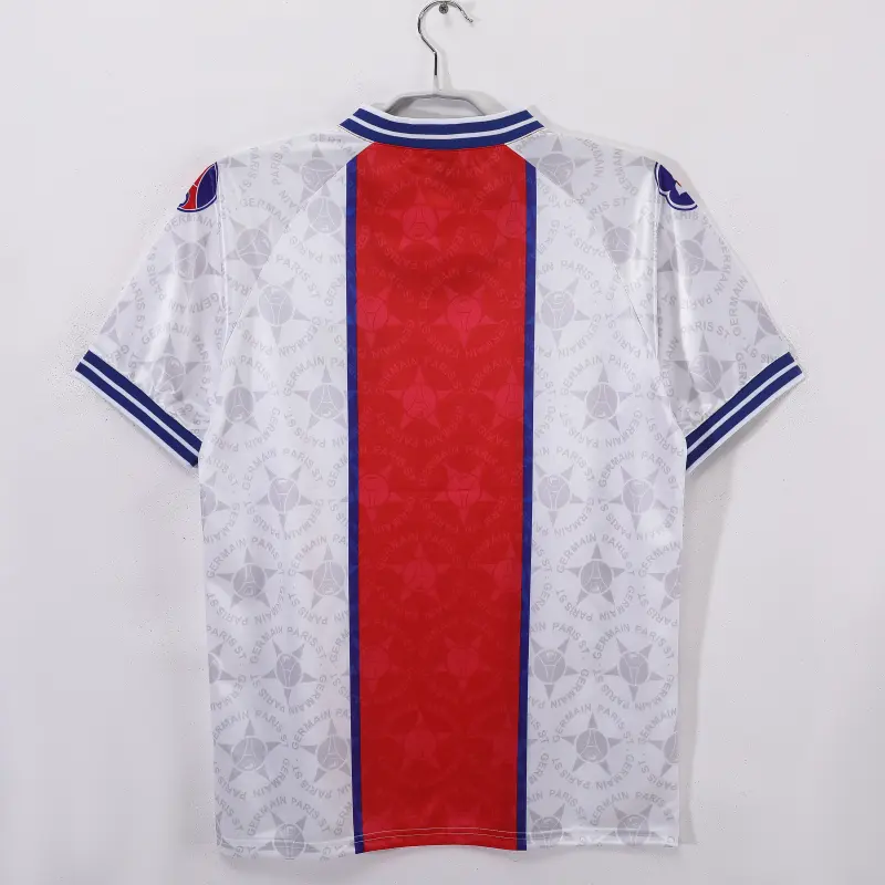 Camiseta PSG 1994/95 Away Retro Blanco/Rojo