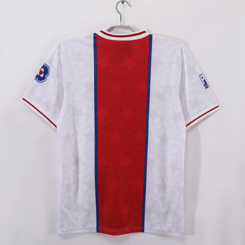 Camiseta PSG 1995/96 Away Retro Blanco/Rojo