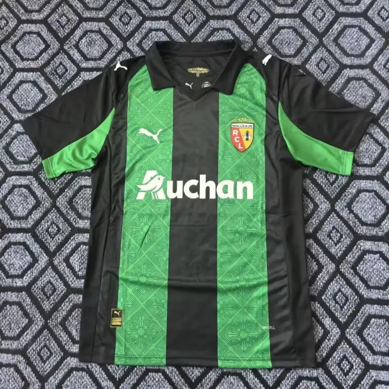 Camiseta RC Lens 2025/2026 Away Verde/Negro