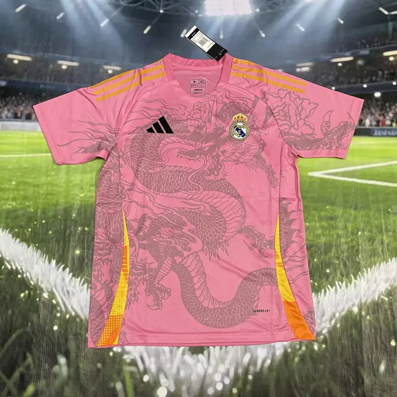 Camiseta Real Madrid 2025/2026 Edición Especial Rosa/Amarillo
